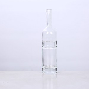 001 Crystal glass bottle crystal white glass