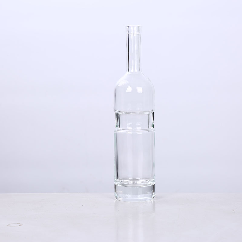 001 Crystal glass bottle crystal white glass